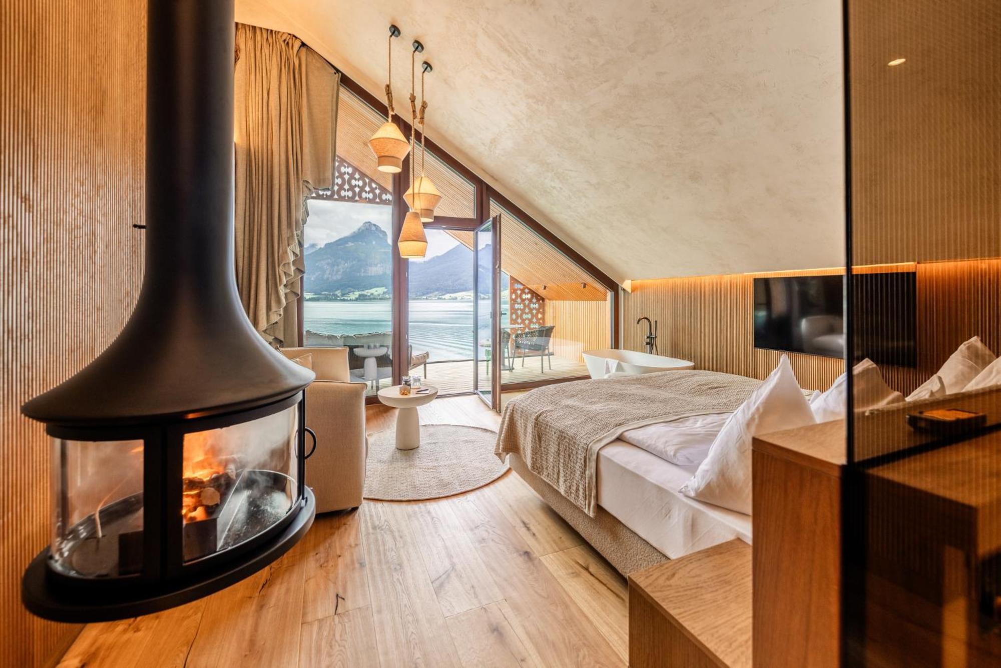 Hotel Seevilla Wolfgangsee Saint Wolfgang Habitación foto